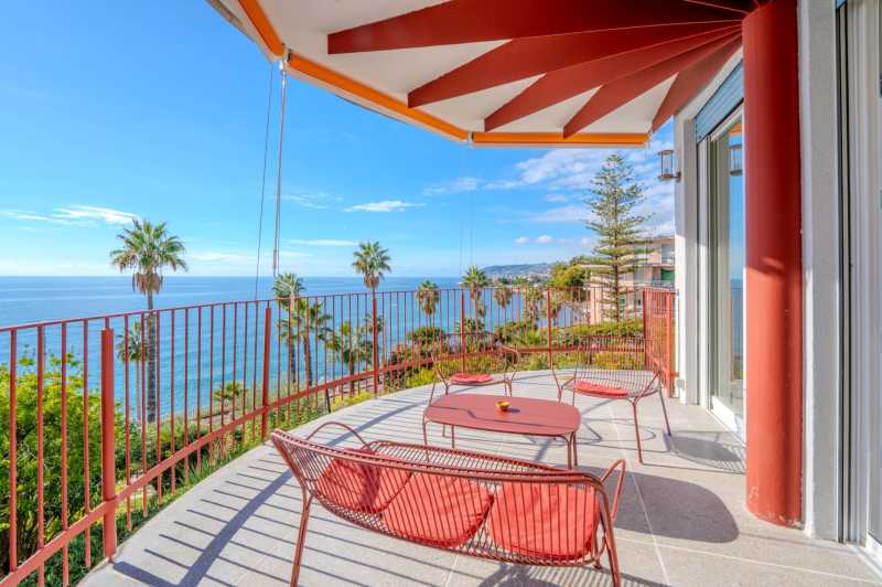Appartement à louer à Sanremo avec vue sur la mer.
